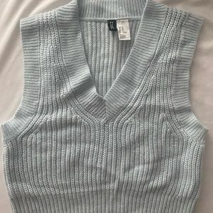 Blue H&M small sweater vest